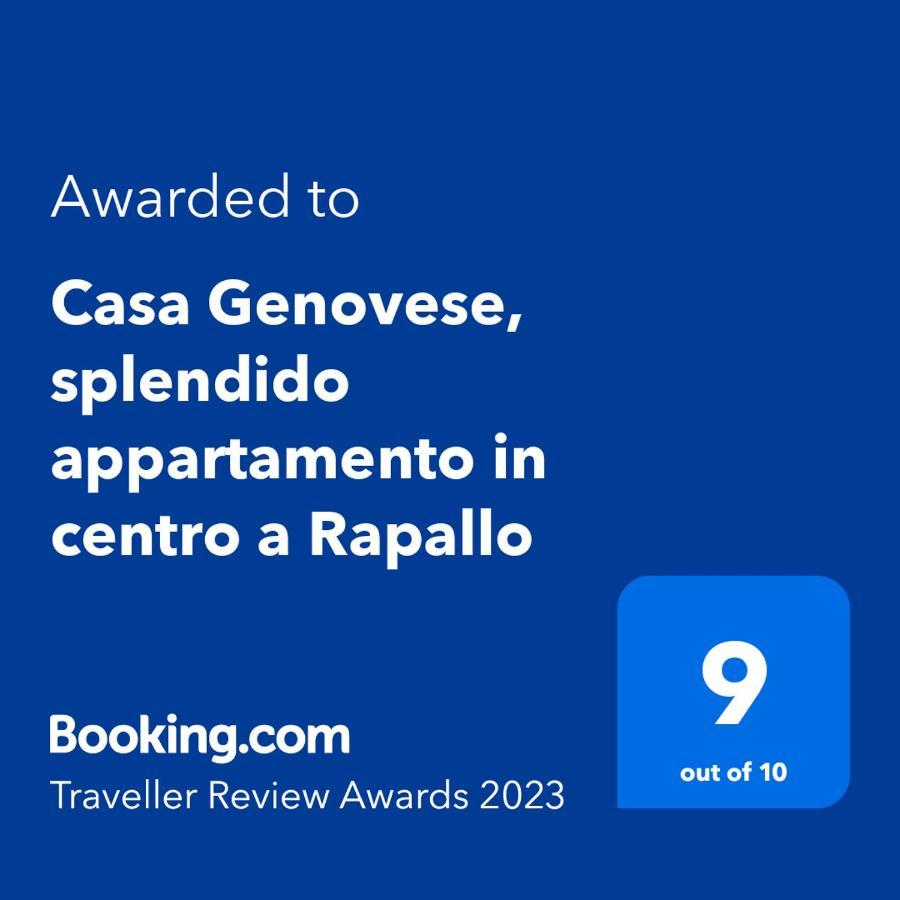 Casa Genovese, Splendido Appartamento In Centro A Ραπάλο Εξωτερικό φωτογραφία